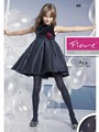Kinderstrumpfhosen mit blumigem Muster Aga 40 DEN Kinderstrumpfhosen mit blumigem Muster Aga 40 DEN