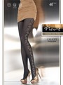 Elegante Strumpfhose mit blumigem Muster Caliope 40 DEN Elegante Strumpfhose mit blumigem Muster Caliope 40 DEN
