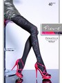 Elegante Feinstrumpfhose mit blumigem Muster Donatella 40 DEN Elegante Feinstrumpfhose mit blumigem Muster Donatella 40 DEN