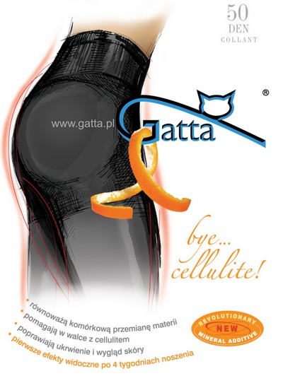 Anti-Cellulite-Strumpfhose Bye ... Cellulite, 50 DEN von Gatta, sierra, Gr. S