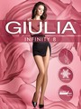 Hauchdnne Sommerstrumpfhose mit Khleffekt Infinity 8 von Giulia, schwarz, Gr. L