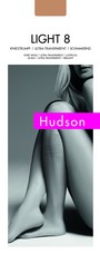 Glatte klassische Kniestrmpfe Light 8 von Hudson, 17 DEN