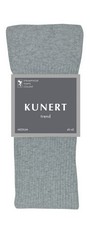 Gerippte Strumpfhose mit hohem Anteil an Baumwolle von Kunert, schwarz, Gr. S