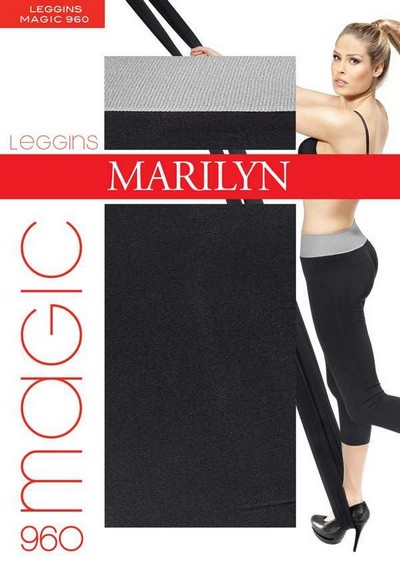 Bequeme Baumwoll-Leggings Magic von Marilyn, 180 DEN