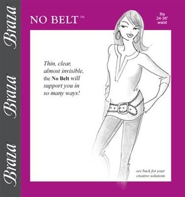 NO BELT Durchscheinender, unsichtbarer Gürtel NO BELT Durchscheinender, unsichtbarer Gürtel