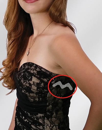 Braza Upsie Daisie - Klebebandstreifen fr Kleidung