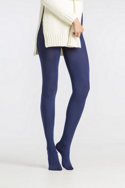 Blickdichte w�rmende Thermostrumpfhose Heat von Cecilia de Rafael, 150 DEN, schwarz, Gr. L