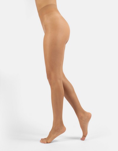Hauchzarte Sommerstrumpfhose mit offener Spitze von Cette, skin 040, Gr. 52-54