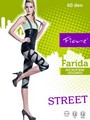 3/4-Leggings mit trendigem Muster Farida 60 DEN