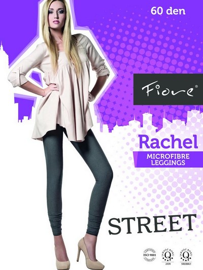 Glatte lange Microfaser-Leggins Rachel 60 DEN