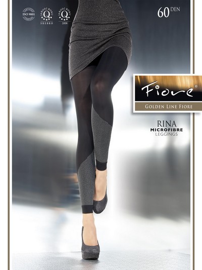 Elegante, gemusterte Leggins Rina 60 DEN