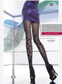 Elegante Feinstrumpfhose mit wunderschönem Blumenrankenmuster Poema von Fiore, schwarz, Gr. M Elegante Feinstrumpfhose mit wunderschönem Blumenrankenmuster Poema von Fiore, schwarz, Gr. M