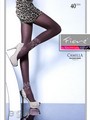 Elegante Strumpfhose mit dezentem floralem Muster Camilla 40 DEN