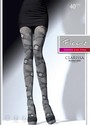 Extravagant gemusterte Strumpfhose Clarissa von Fiore