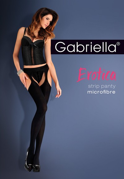 Blickdichte Strip Panty aus Mikrofaser Microfibre von Gabriella, rot, Gr. XS/S Blickdichte Strip Panty aus Mikrofaser Microfibre von Gabriella, rot, Gr. XS/S