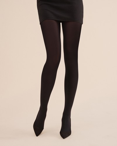 Edle Microfaser-Strumpfhose ohne Muster, 50 den