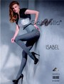 Extravagante Strumpfhose mit Muster Isabel, 60 DEN, dunkelgrau, Gr. M