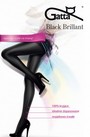 Blickdichte hochglänzende Strumpfhose Black Brillant von Gatta, schwarz, Gr. L