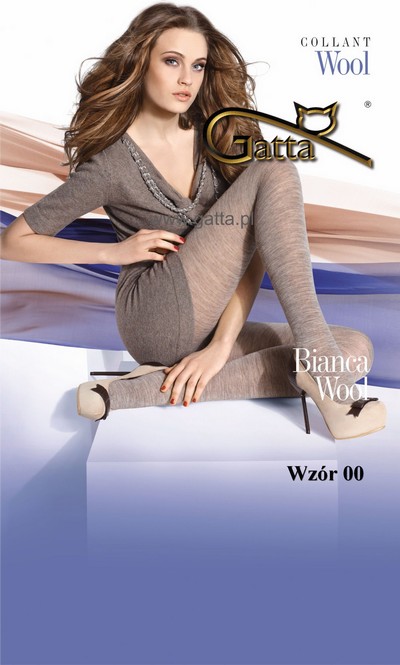 Warme Strumpfhose mit Wolle Bianca Wool