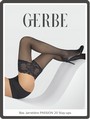 Elegante halterlose Strmpfe mit wunderschnem Spitzenabschluss Passion von Gerbe, ecru, Gr. M