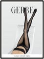 Extravagante Strumpfhosen mit verführerischem Muster Lacage von Gerbe, schwarz, Gr. L Extravagante Strumpfhosen mit verführerischem Muster Lacage von Gerbe, schwarz, Gr. L