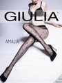 Feinstrumpfhose mit Tupfenmuster Amalia von Giulia, schwarz, Gr. S