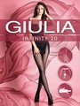Klassische, glatte Feinstrumpfhose Infinity 20 von Giulia, honey, Gr. L