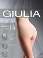 Super weiche Feinstrumpfhose mit komfortablem Taillenbund Premium Soft 15 von Giulia, caramel, Gr. S