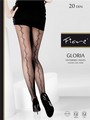 Feinstrumpfhose mit verführerischem Muster Gloria 20 den in schwarz, Gr. 3 Feinstrumpfhose mit verführerischem Muster Gloria 20 den in schwarz, Gr. 3