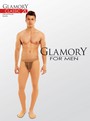 Transparente Strumpfhose für Männer Classic 20 von Glamory, teint, Gr. 2XL