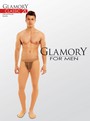 Transparente Strumpfhose fr Mnner Classic 20 von Glamory, teint, Gr. 2XL