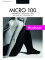Blickdichte Strumpfhose Micro 100 von Hudson, schwarz, Gr. XXL