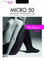 Blickdichte, leicht formende Strumpfhose Micro 50 Light Shape von Hudson, schwarz, Gr. M