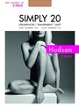 Klassische glatte Feinstrumpfhose Simply 20 von Hudson, make up, Gr. L