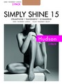 Transparente, schimmernde Feinstrumpfhose Simply Shine 15 von Hudson, make up, Gr. L