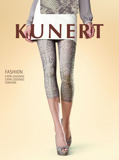 Capri-Leggings mit angesagtem Python-Druck Snake von KUNERT Capri-Leggings mit angesagtem Python-Druck Snake von KUNERT