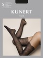 Elegante Strumpfhose mit Halterlos-Optik von KUNERT, schwarz, Gr. S