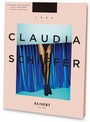 KUNERT de Luxe Claudia Schiffer Legs Laced - Strumpfhose mit geschnrter Overknee-Optik, hautfarben-schwarz, Gr. M