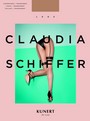 KUNERT de Luxe Claudia Schiffer Legs - Strumpfhose mit verführerischer Straps-Optik, hautfarben-schwarz, Gr. S