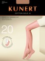 Strumpfhose mit atmungsaktiver Baumwoll-Sohle Cotton Sole 20 von Kunert, schwarz, Gr. XL