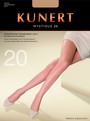 Klassische matte Feinstrumpfhose Mystique 20 von Kunert, schwarz, Gr. XS