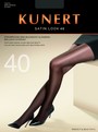 Blickdichte glnzende Strumpfhose Satin Look 40 von KUNERT, carbon, Gr. L