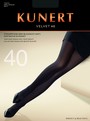 Semi-blickdichte Strumpfhose ohne Muster Velvet 40 von Kunert, braun, Gr. XXL