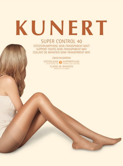Bequeme Stützstrumpfhosen Super Control 40 von Kunert - Zwischengrößen Bequeme Stützstrumpfhosen Super Control 40 von Kunert - Zwischengrößen