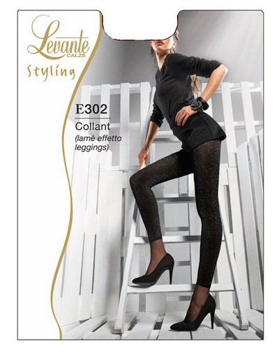 Elegante Strumpfhose in angesagtem Leggings-Look von Levante, 40 DEN Elegante Strumpfhose in angesagtem Leggings-Look von Levante, 40 DEN