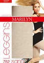 Naturfarbene Leggings in 7/8-Lnge Sand