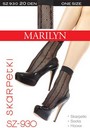 Gemusterte Netzsöckchen von Marilyn, 20 DEN Gemusterte Netzsöckchen von Marilyn, 20 DEN
