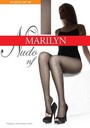 Feinstrumpfhose mit offener Spitze Nudo von Marilyn, 15 DEN, beige, Gr. S