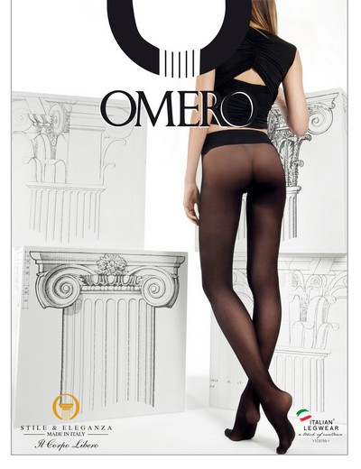 Bequeme Feinstrumpfhose mit nahtlosem Hschenteil von Omero, te, Gr. S