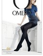 Klassische blickdichte Strumpfhose Chimera 70 DEN von Omero, schwarz, Gr. XL